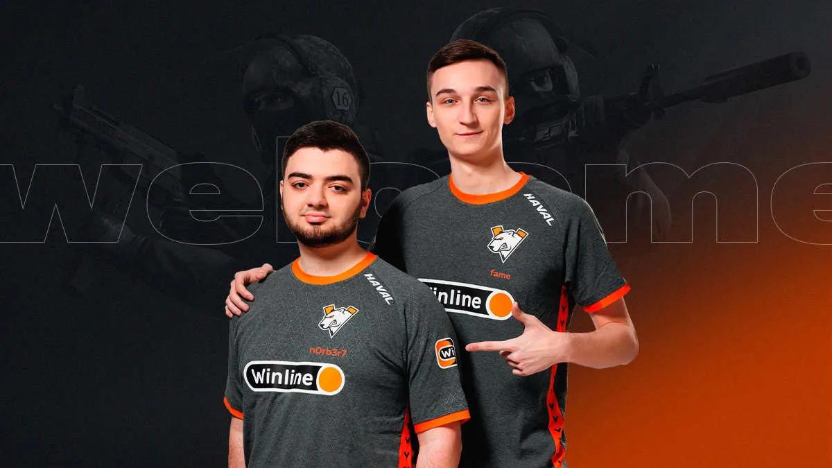 Urzędnik: n0rb3r7 i fame dołączyli do składu Virtus.pro