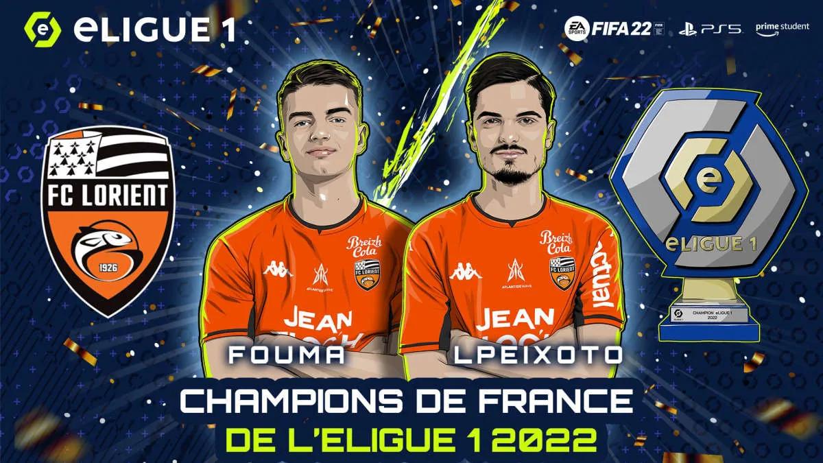 FC Lorient został zwycięzcą eLigue 1 2022