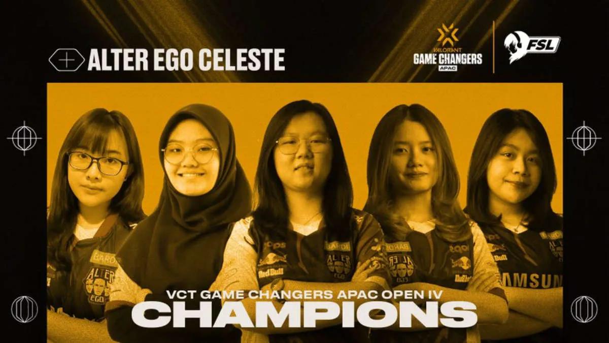 Alter Ego Celeste został zwycięzcą VCT 2022: Game Changers APAC Open 4