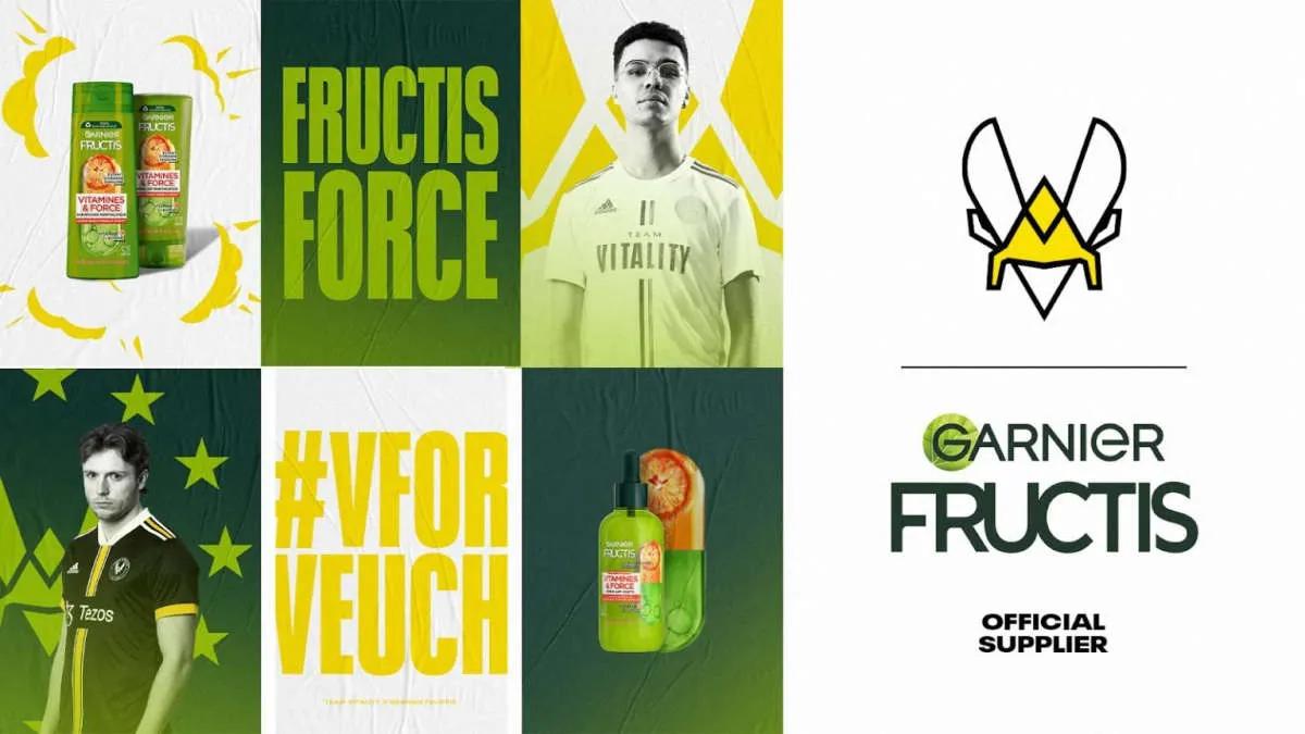 Team Vitality ogłosiło partnerstwo z Garnier Fructis