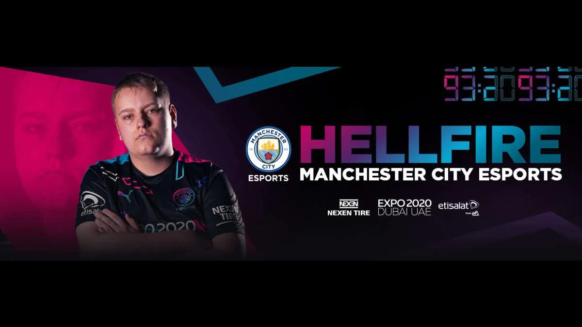 Hellfire dołączył Manchester City Esports przez Fortnite