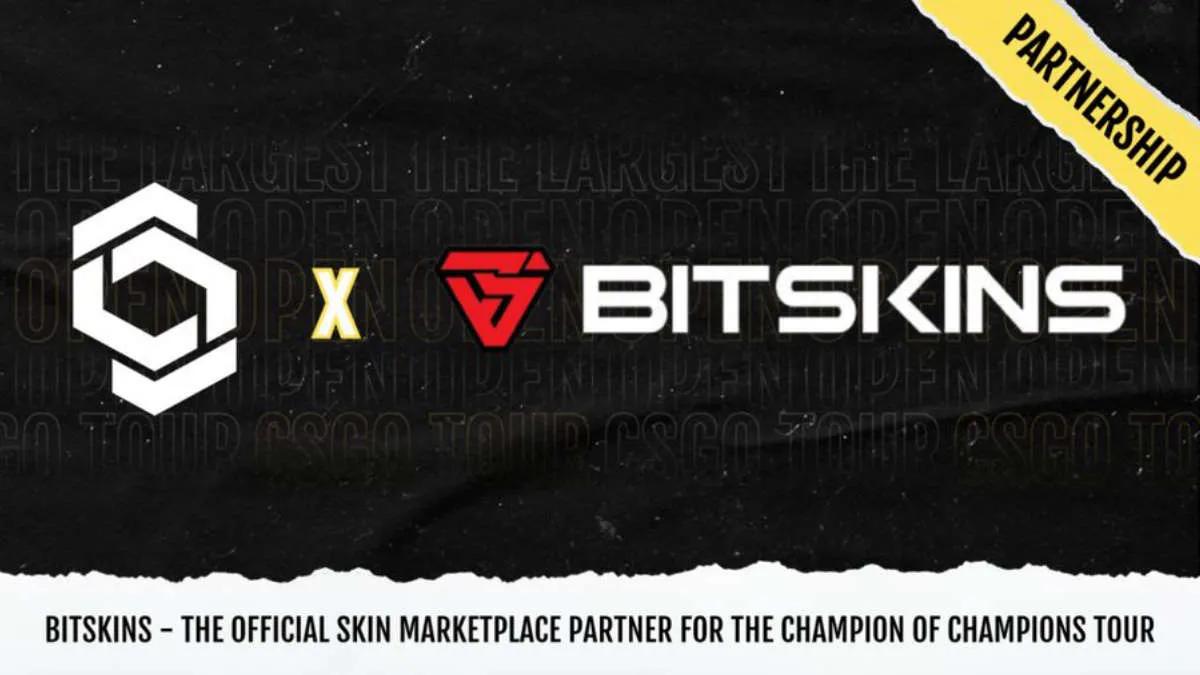 BitSkins zostaje partnerem serii turniejów Champion of Champions Tour