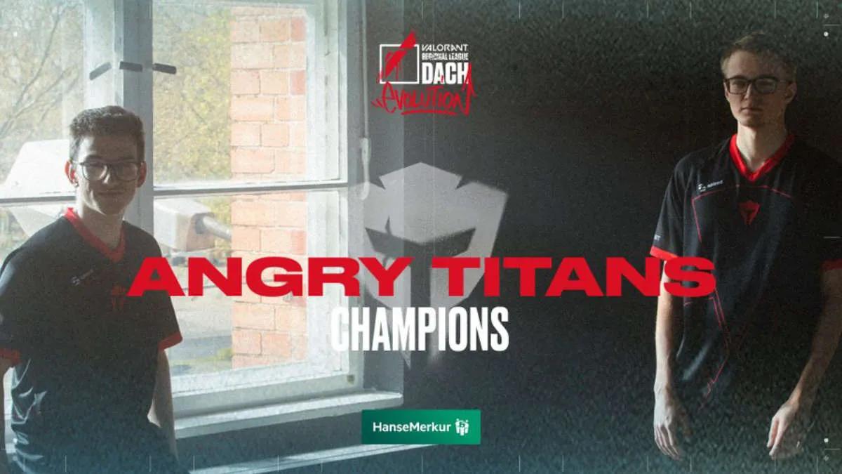 Angry Titans został mistrzem VALORANT Regional Leagues 2022 DACH: Evolution Stage 2