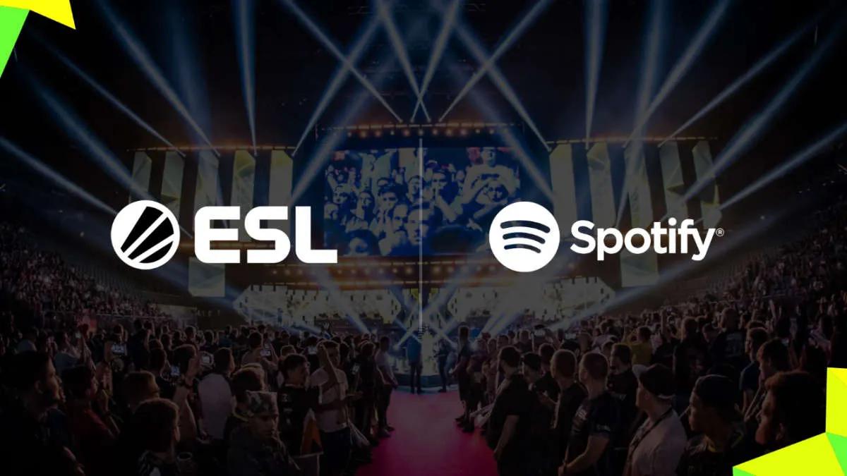 ESL Gaming zawiera umowę partnerską z Spotify