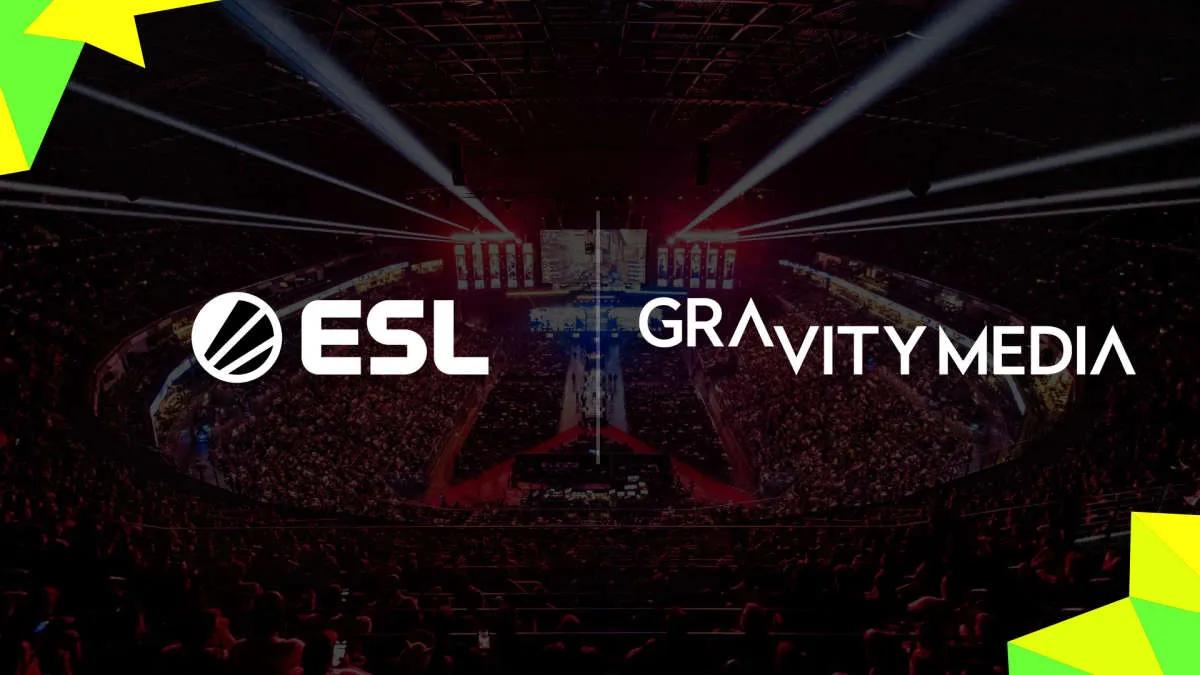 ESL Gaming zawiera umowę partnerską z Gravity Media