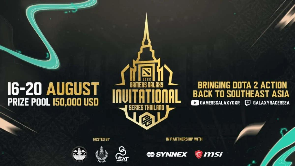 Zapowiedziany Gamers Galaxy Invitational Series Thailand 2022