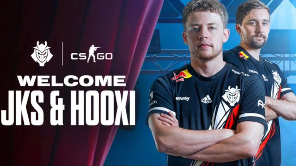 HooXi i jks oficjalnie dołączyli do G2 Esports