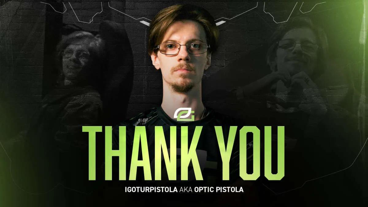 iGotUrPistola został zwolniony z umowy z OpTic Gaming