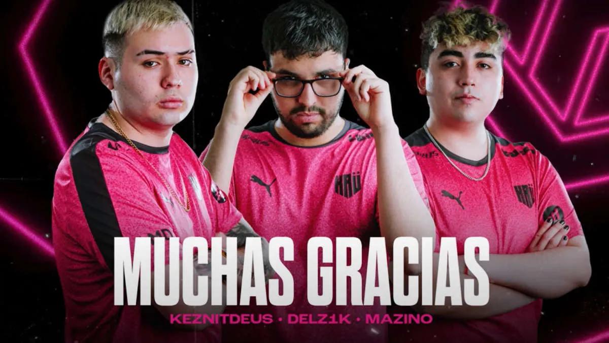 KRÜ Esports oficjalnie rozstaje się z keznit, delz 1k i Mazino