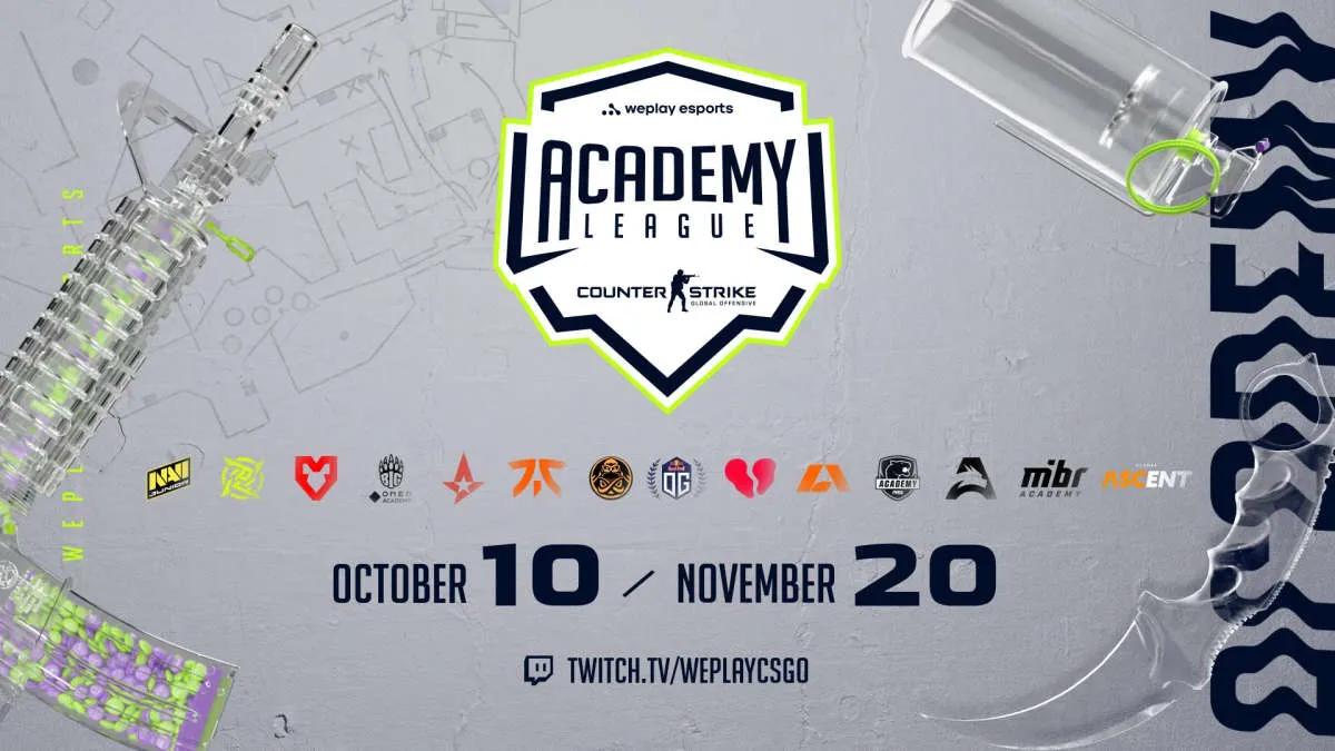 Podane szczegóły WePlay Academy League Season 6