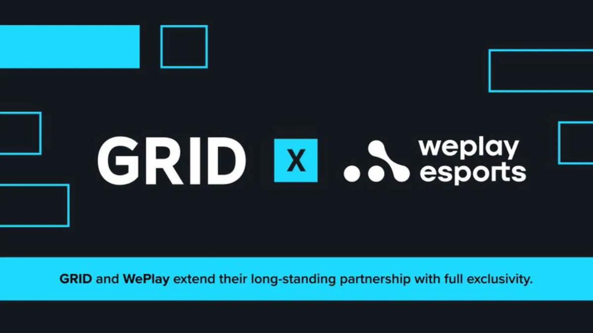 GRID odnawia partnerstwo z WePlay Esports