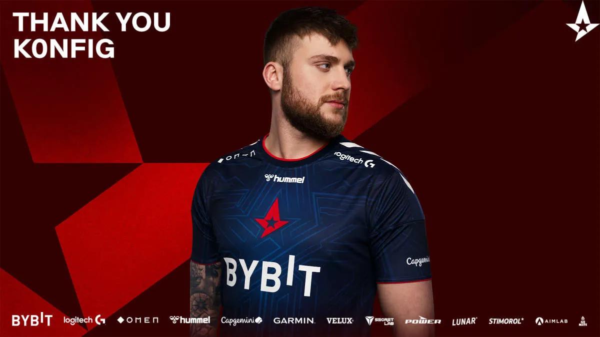 k0 nfig opuścił Astralis skład CS:GO