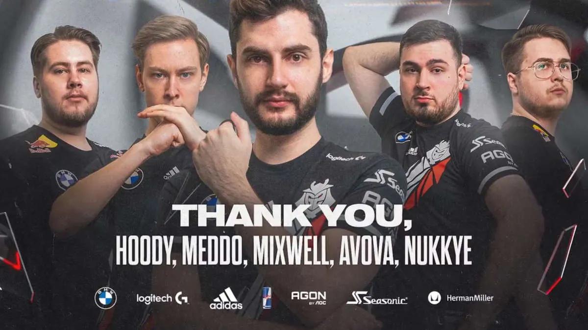 G2 Esports oficjalnie rozwiązał swój Valorant skład