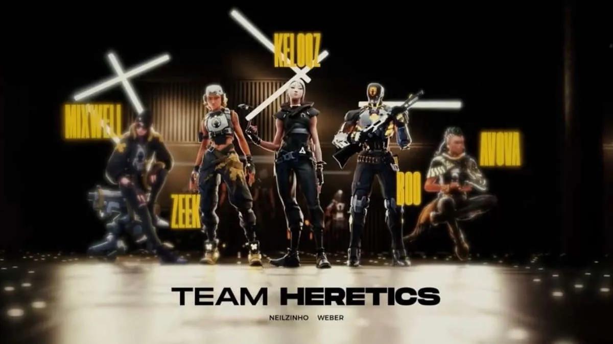 Team Heretics ujawnił nowy skład na VALORANT