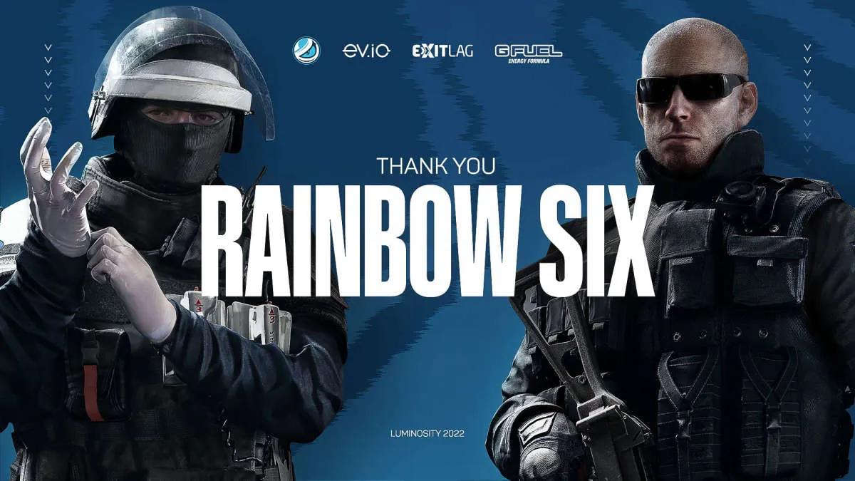 Luminosity Gaming schodzi ze sceny Rainbow Six