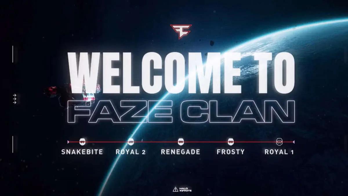 FaZe Clan wprowadził nowy skład dla Halo, podpisując kontrakty z byłymi graczami Sentinels