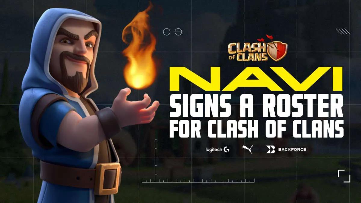 NAVI przedstawił listę Clash of Clans