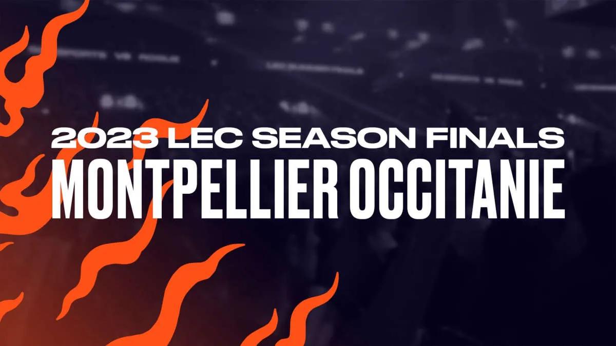 LEC Finals 2023 odbędzie się w Montpellier