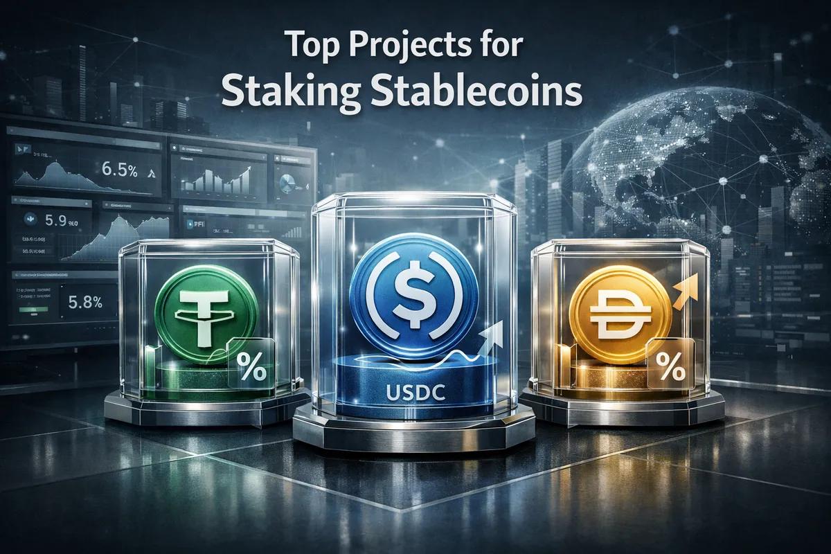 Najlepsze projekty do obstawiania stablecoinów
