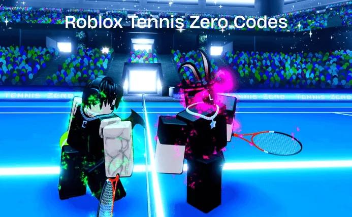 Kody Roblox Tennis Zero wrzesień 2025