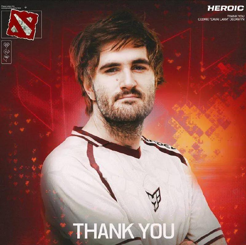 Davai Lama ponownie opuszcza szeregi HEROIC Dota 2