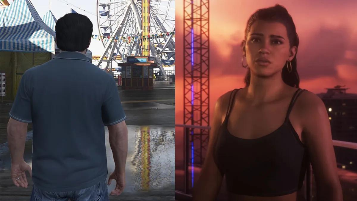 Zwiastun premiery GTA 6 został odtworzony w GTA 5, pokazując różnicę w grafice i poziomie szczegółowości