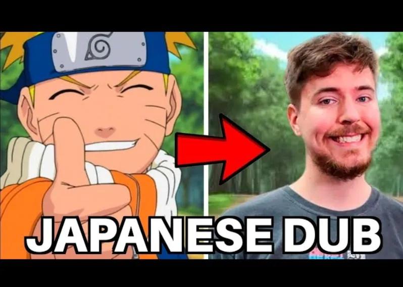 Filmy MrBeast są teraz dubbingowane przez aktora głosowego Naruto