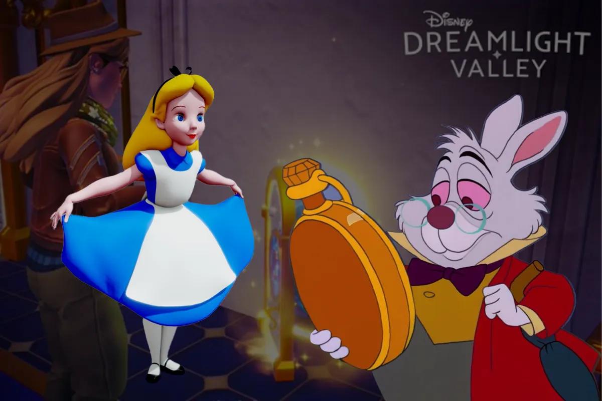 Aktualizacja Alicji w Krainie Czarów dla Disney Dreamlight Valley - i jest cudownie malutka