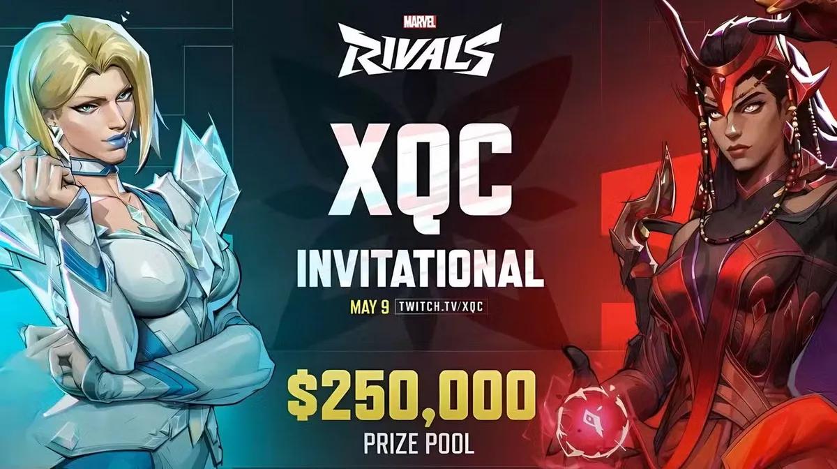 xQc ogłasza turniej Marvel Rivals o wartości 250 000 dolarów, który odbędzie się 9 maja