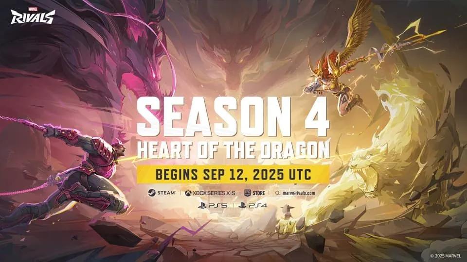 Marvel Rivals rozpoczyna czwarty sezon "Heart of the Dragon"