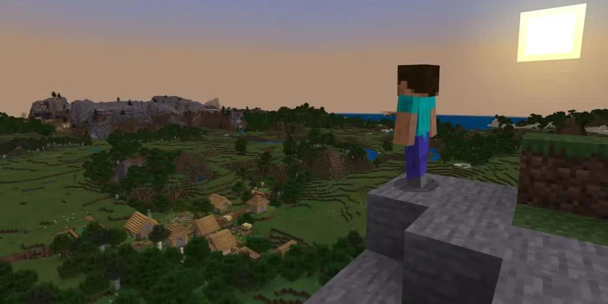 Gracz Minecrafta w końcu dociera do legendarnych Dalekich Krain po 14 latach