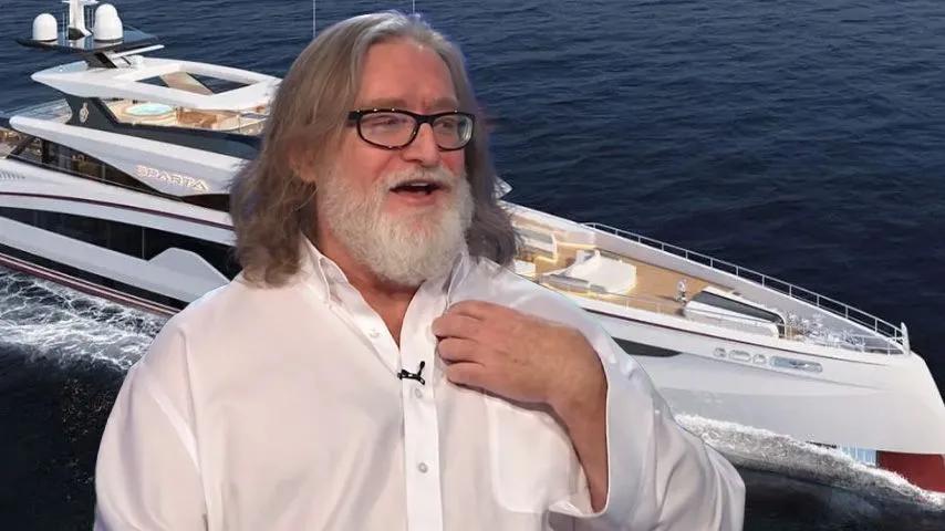 Gabe Newell prezentuje ultraluksusowy jacht za 400 milionów dolarów z pokojem gier, kinem i lądowiskiem dla helikopterów