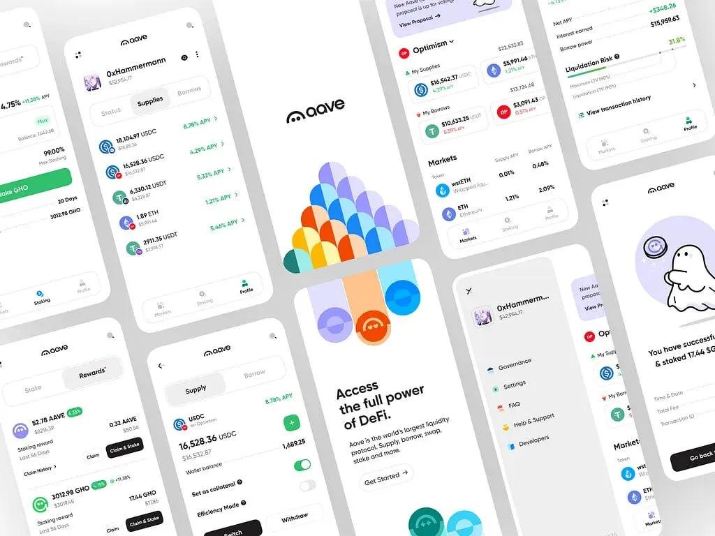 Aave uruchamia aplikację "Oszczędzaj i zarabiaj" w Apple Store