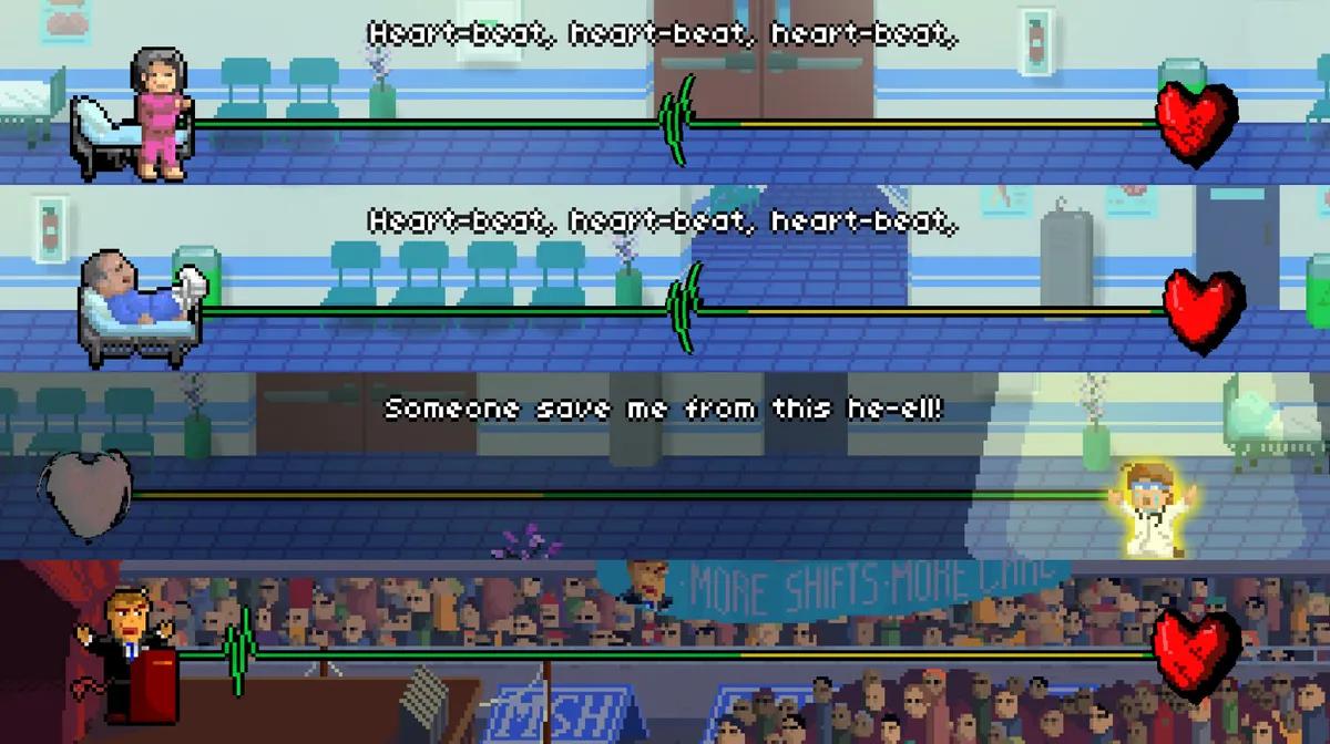 Rhytm Doctor pokazuje, jak gra na jeden przycisk może udźwignąć cały ładunek narracyjny