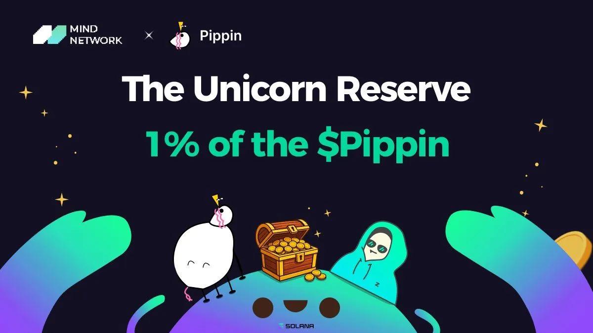 Mind Network uruchamia "Unicorn Reserve": 1% tokenów Pippin, aby zachęcić twórców FHE