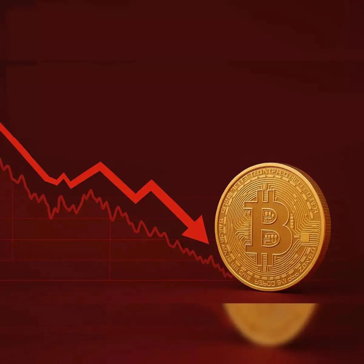 Spadek ceny bitcoina: Likwidacja kontraktów terminowych, a nie sprzedaż spot, była główną przyczyną