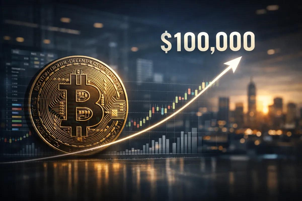 BTC zmierza w kierunku 100 000 USD: Bitcoin przekroczył 97 000 USD wśród rekordowych napływów do funduszy ETF i nadziei regulacyjnych