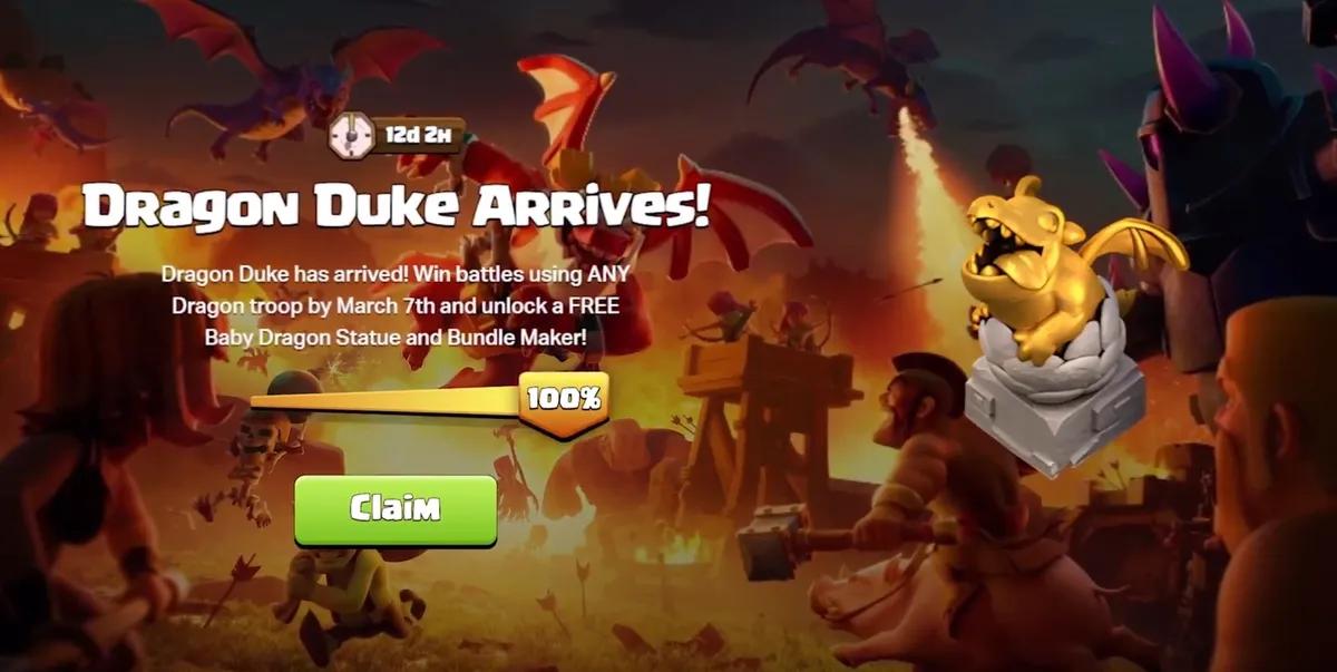 Clash of Clans rozpoczyna wydarzenie społecznościowe Dragon w sklepie Supercell