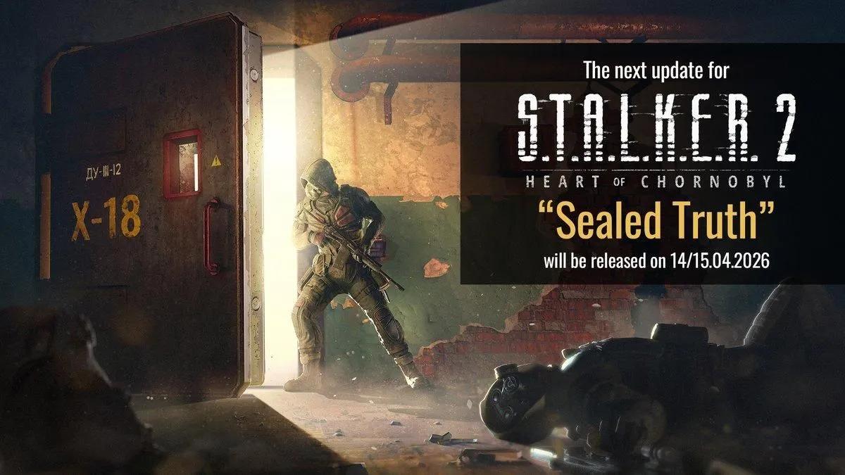 Darmowa aktualizacja S.T.A.L.K.E.R. 2 "Zapieczętowana prawda" otworzy drzwi do laboratorium X-18