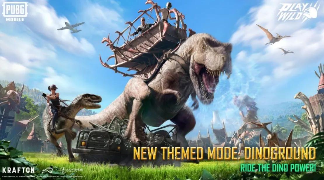 PUBG Mobile uruchamia tryb Dinoground, wprowadzając dinozaury na pole bitwy