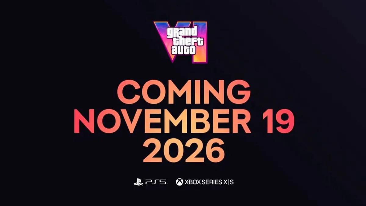 Firma Take-Two Interactive po raz kolejny potwierdziła, że gra GTA 6 ukaże się 19 listopada 2026 roku