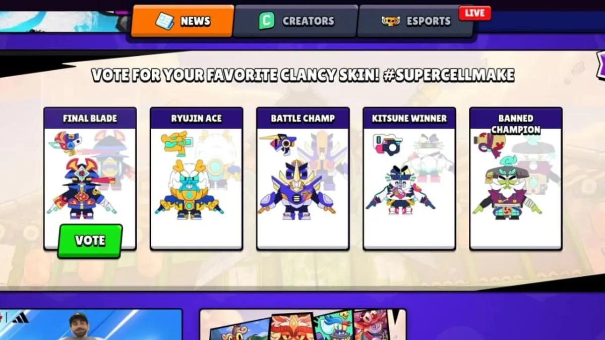 Supercell rozpoczyna głosowanie w konkursie na skórkę Clancy’ego w grze Brawl Stars