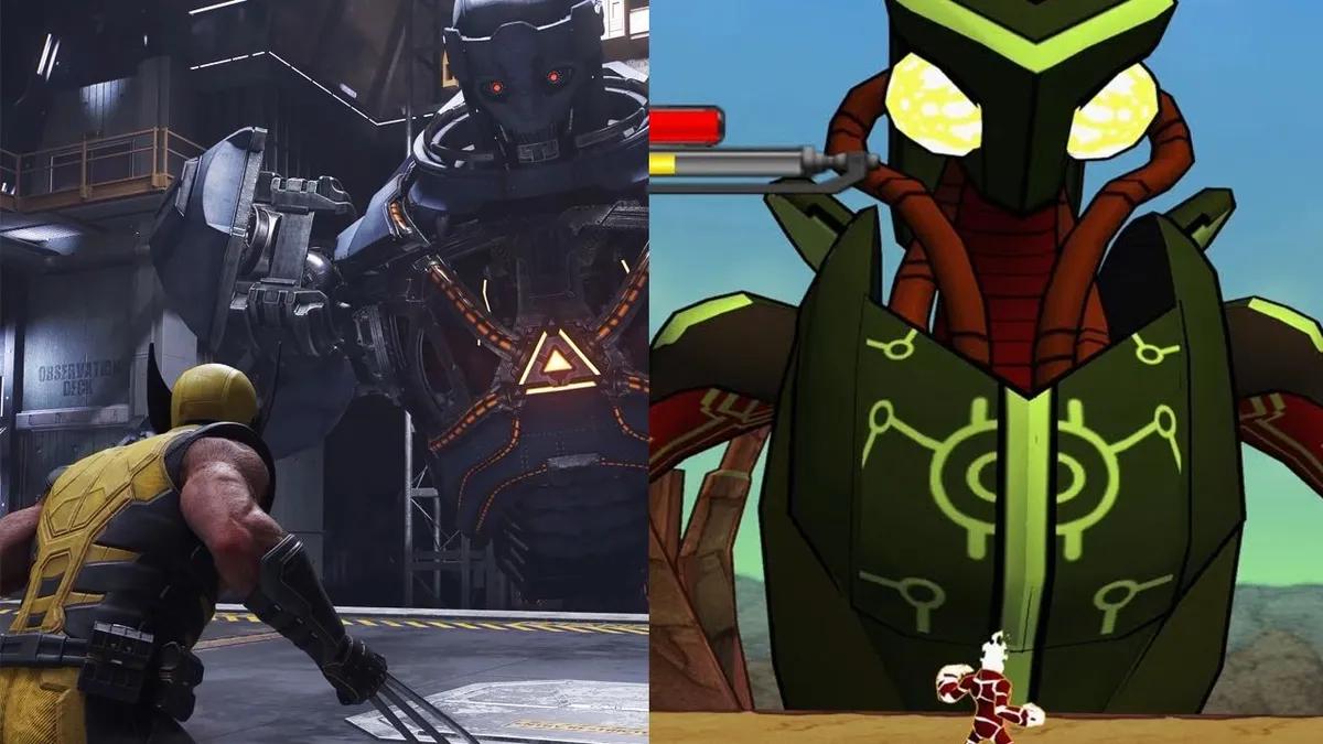 Walka z Sentinele w Marvel's Wolverine przypomina grę Ben 10 na PlayStation 2