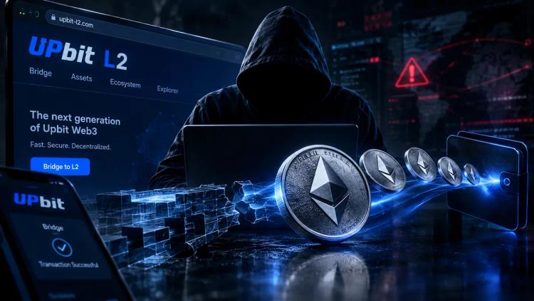 Oszuści stworzyli fałszywy Upbit L2 i ukradli 2 mln dolarów w ETH