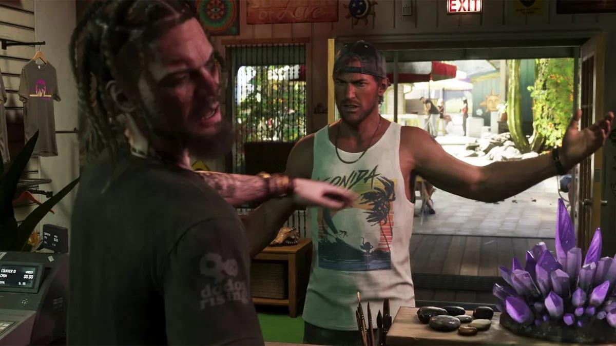 Cyberleek pokazał nowy, trzeci dzisiaj gameplay GTA 6 — Jason w sklepie z grami