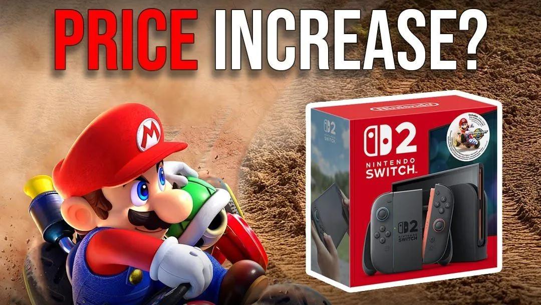 Nintendo podniesie cenę Switch 2 do 499 USD/ 499 EUR od września