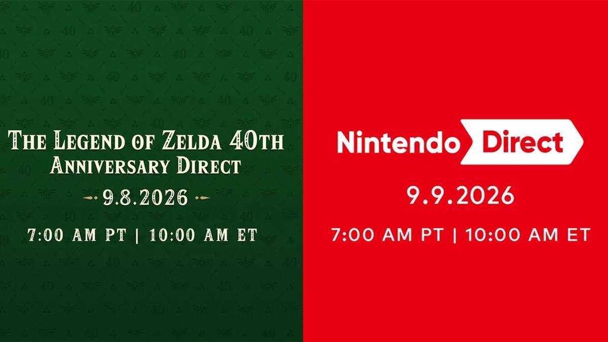 Nintendo ogłosiło organizację dwóch prezentacji Nintendo Direct, zaplanowanych na przyszły tydzień