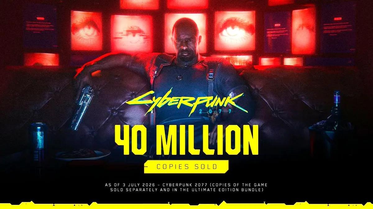 CD Projekt RED ogłosiło, że gra „Cyberpunk 2077” osiągnęła kolejny kamień milowy i sprzedała się w 40 milionach egzemplarzy na całym świecie