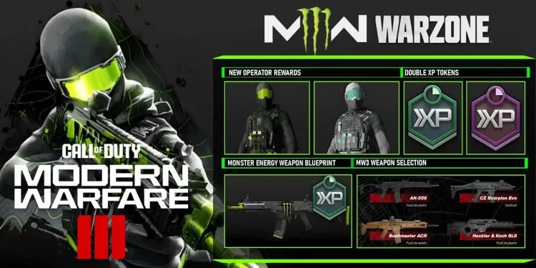 Unleash the Power: Call of Duty's Monster Energy Collaboration Brings Exclusive Rewards to Players! 1