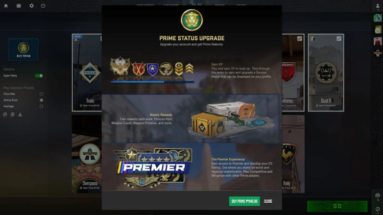 How to Unlock Competitive and Premier Modes in Counter-Strike 2 2